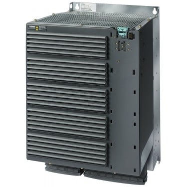 SINAMICS G120 PM240 Power Module unfiltered with integrated braking chopper 380-480 V 3 AC +10/-10% 47-63 Hz power high overload: 75 kW at 200% 3 s,150% 57 s,100% 240 s ambient temperature -10 to +50 °C power low overload: 90 kW at 150% 3 s,110% 57 s,100% 240 s ambient temperature -10 to +40 °C 634 x 350 x 316 (HxWxD), FSF degree of protection IP20 without Control Unit and BOP