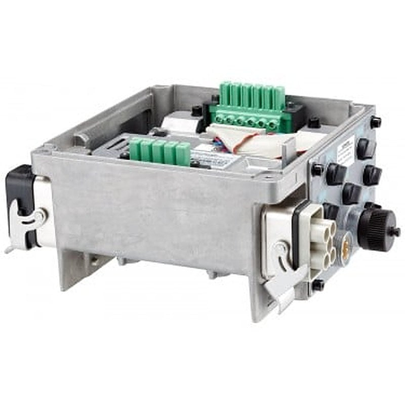 SINAMICS G110M Control Unit CU240M PN Q PROFINET with plug-in connections 4 DI, 2 DO, 2 AI, 1 F-DI PTC/KTY connection EM brake control Degree of protection IP65 Ambient temperature -10 to +55 °C 105x 171x 216 (HxWxD) without Power Module