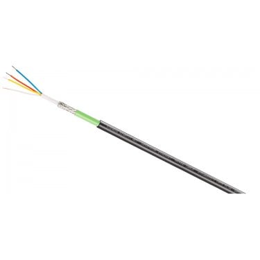 IE ground cable 2x2 Underground cable 4-core shielded, sold by the meter delivery unit max. 1000 m minimum order quantity 20 m.