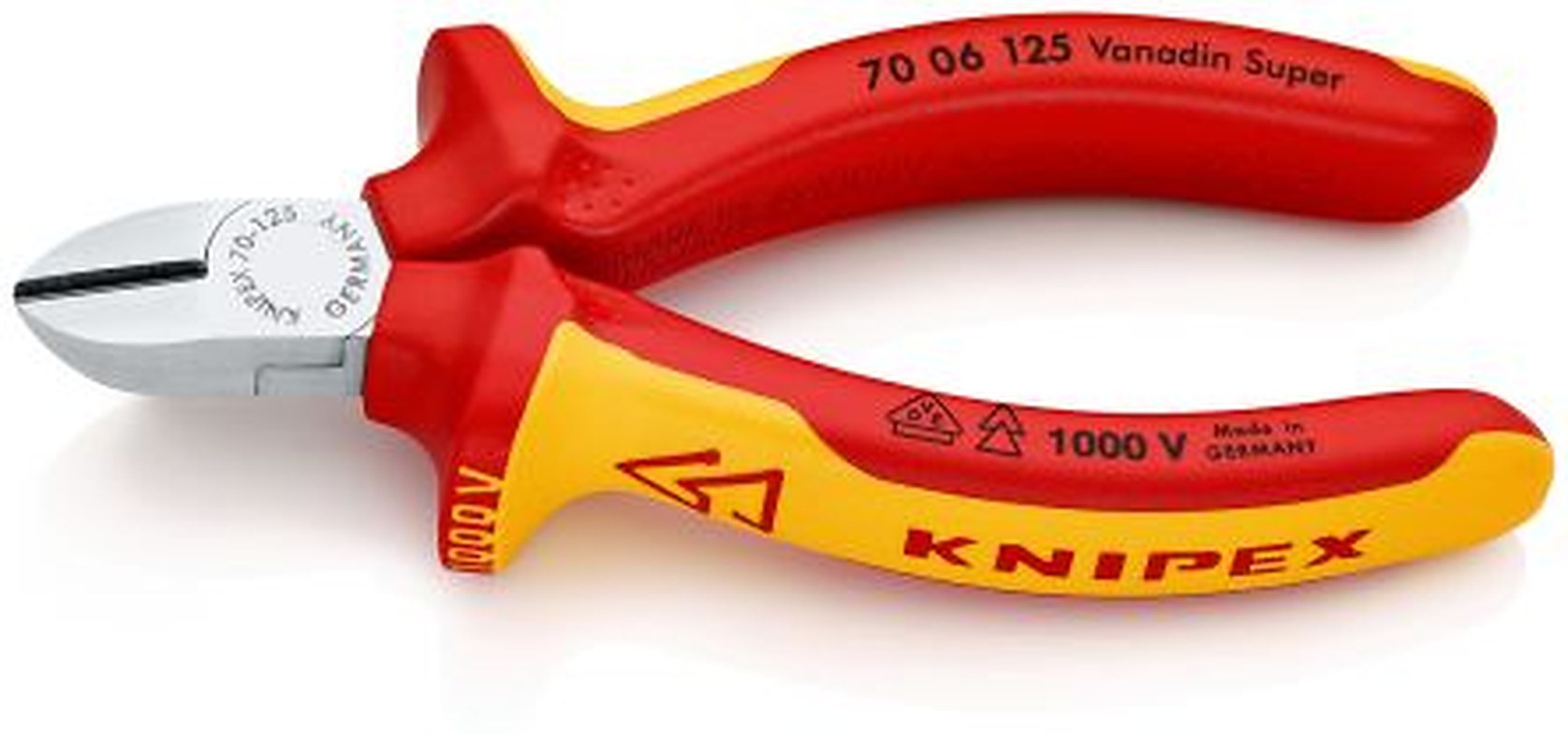 Knipex Knipex VDE/1000V Approved With Bevel Side cutter