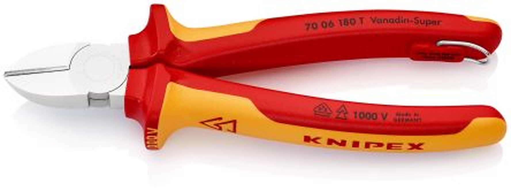 Knipex Knipex VDE/1000V Approved With Bevel Side cutter