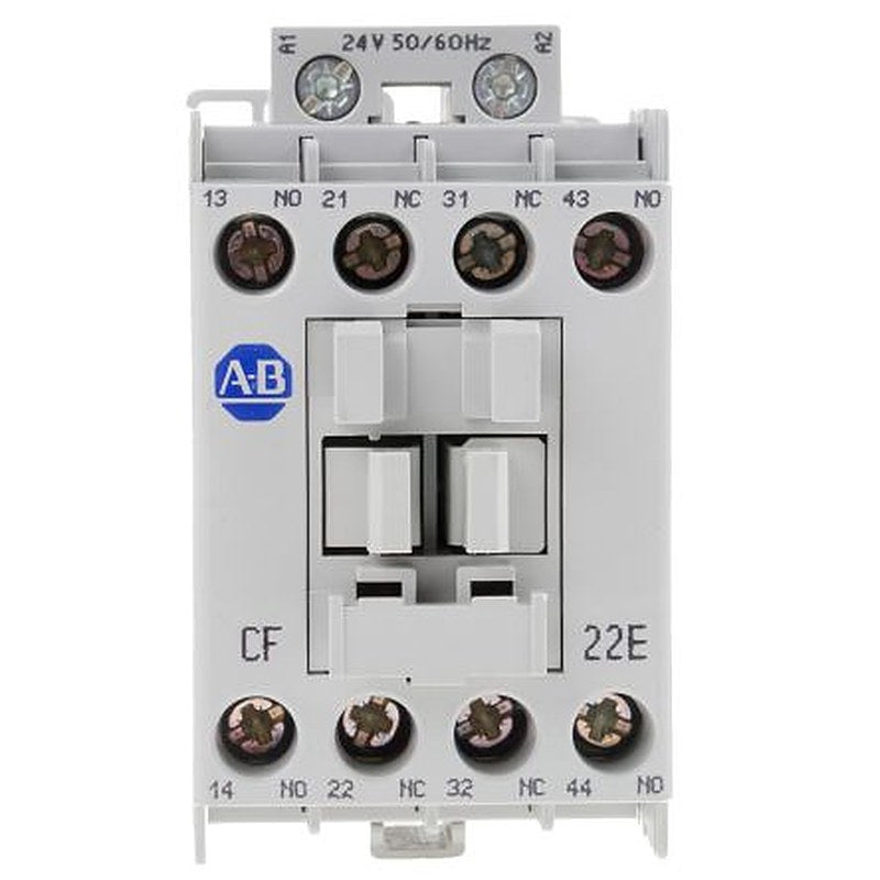 Allen Bradley 700-CF Contactor, 24V ac Coil, 4-Pole, 10 A, 2 NO/2 NC, 400V ac