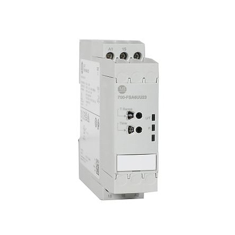 Allen Bradley 700-FSA6 Series DIN Rail Timer Relay, 2-Contact, 24 to 240 V ac 24V ac, 240 V ac, 0.1 to 10 h,