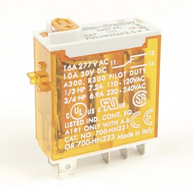 Allen Bradley Non-Latching Relay, 240V ac Coil, 16A Switching Current, SPDT