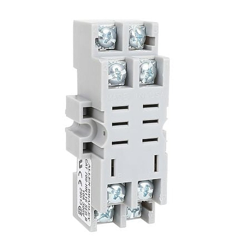 Allen Bradley 700-HN 8 Way 300V DIN Rail Relay Socket, for use with 700-HF Relay