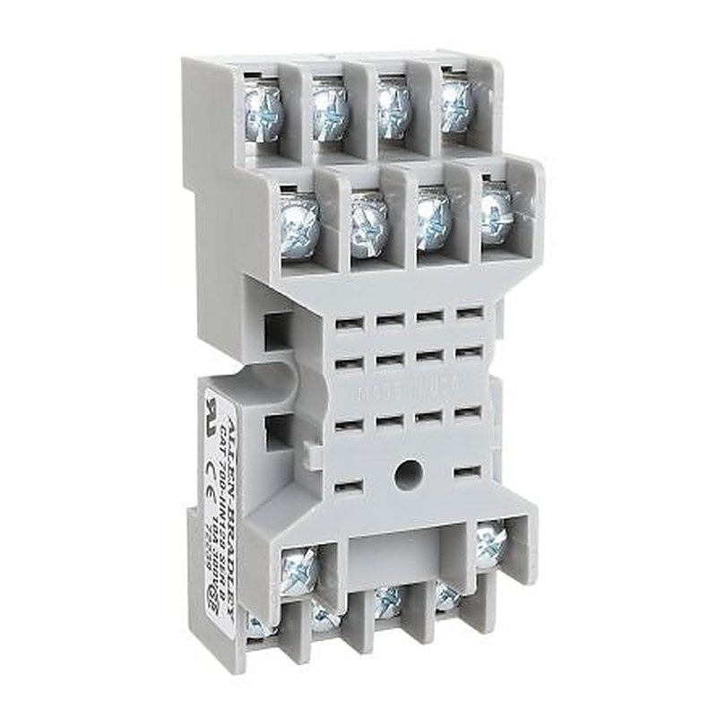 Allen Bradley 700-HN 14 Way 300V DIN Rail Relay Socket, for use with 700-HNC Miniature Timing Relay