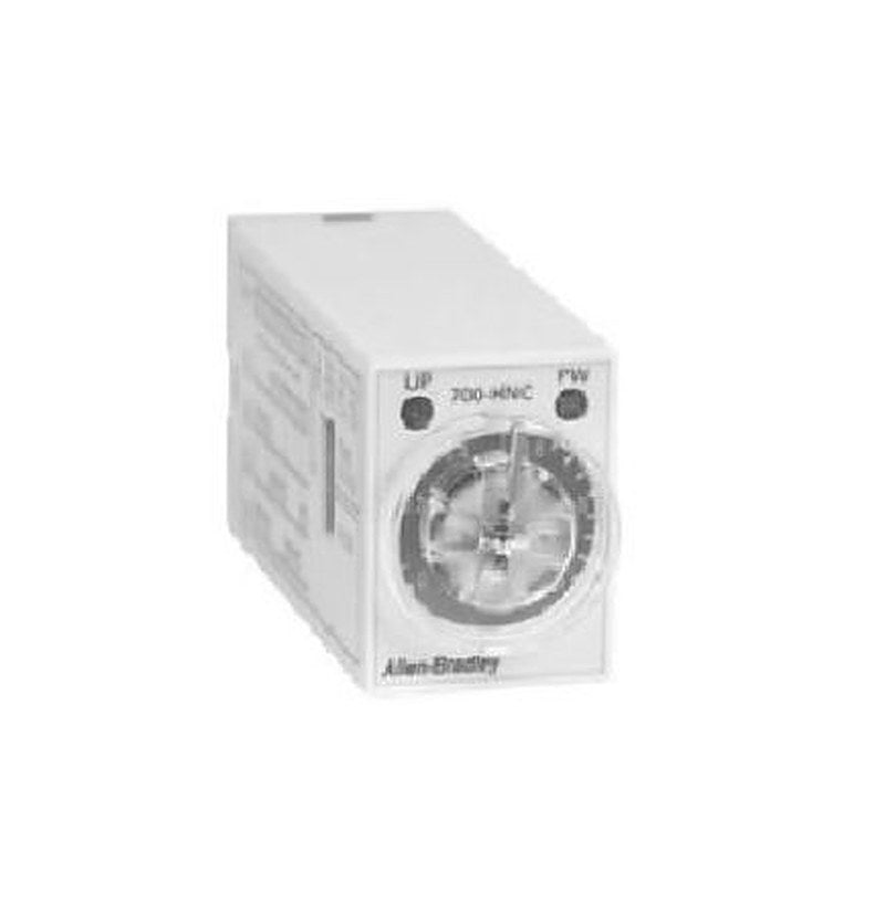 Allen Bradley 700-HNC4 Series Panel, DIN Rail Timer Relay 120V ac, 0.1 to 1 h, Multifunction-Function, 4PDT Switch