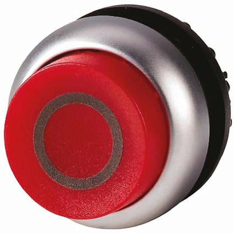 Eaton RMQ Titan M22 Series Red Momentary Push Button Head, 22 mm Cutout, IP69K