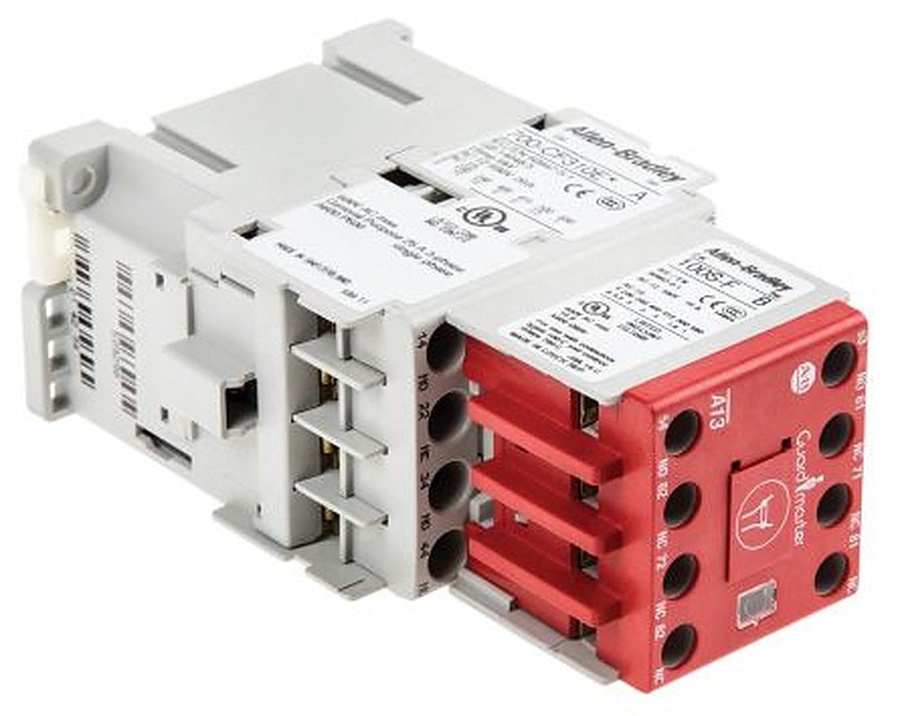 Allen Bradley 700S-CF Contactor, 24V dc Coil, 8-Pole, 25 A, 7.5 kW 24V dc, 1 NO/3 NC/3 NO/1 NC, 690V ac