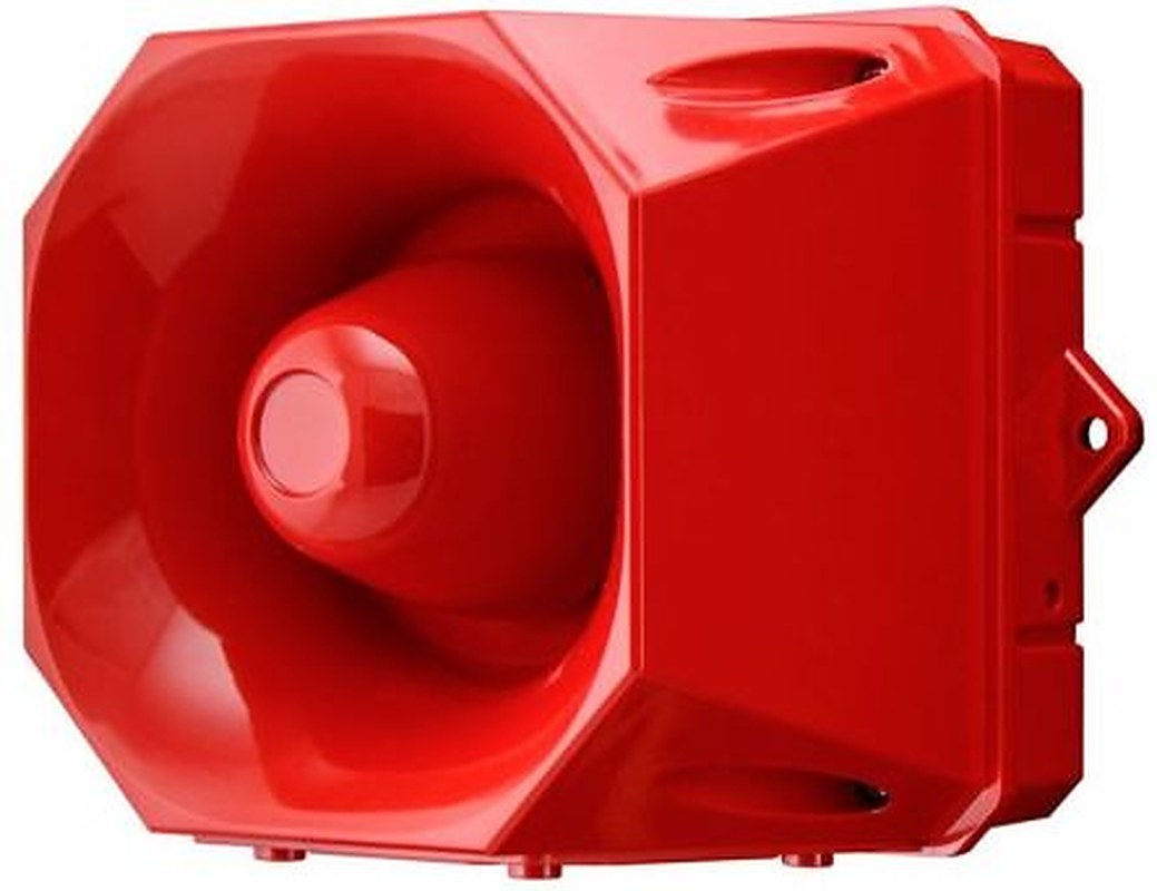 Eaton X10 Maxi Series Clear, Amber, Red, Magenta, Green, Blue Sounder-Beacon Combination, IP66 230V ac Wall 120 dB @ 1m