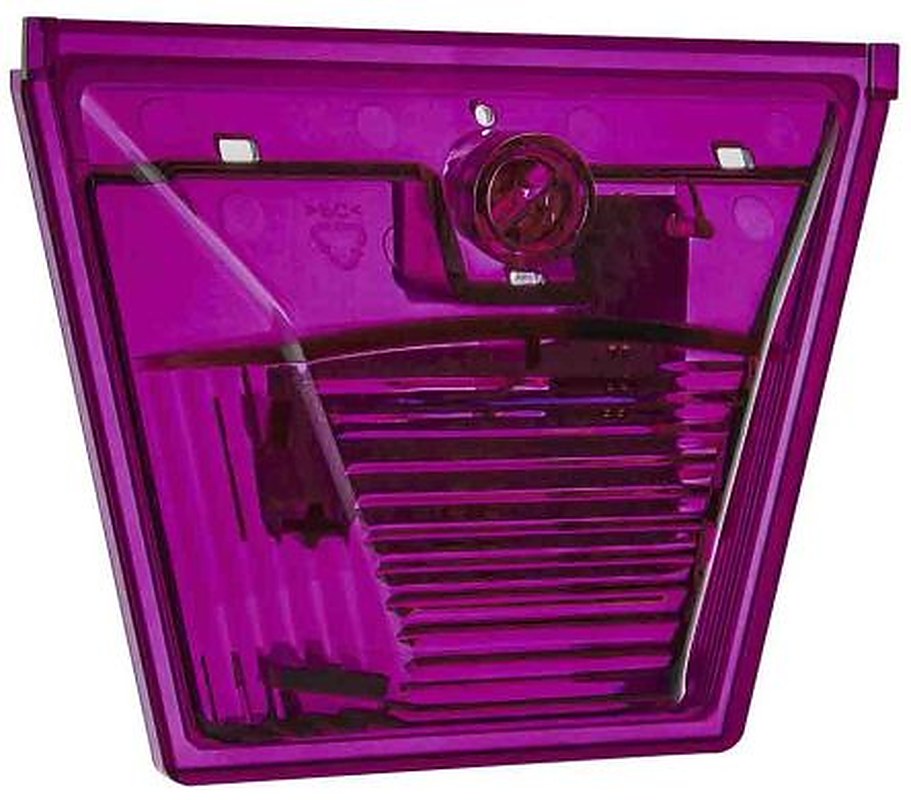 Eaton X10 Midi Series Magenta Sounder-Beacon Combination, IP69 230V ac Wall 110 dB @ 1m