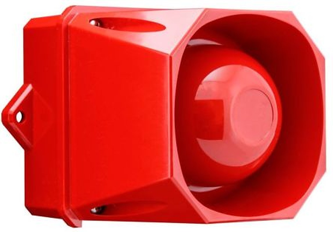 Eaton X10 Mini Series Amber, Blue, Clear, Red, Magenta, Green Sounder-Beacon Combination, IP66 230V ac Surface 100 dB @