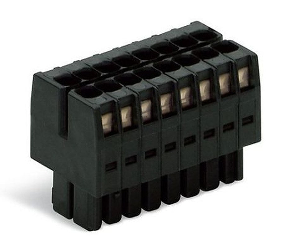 WAGO Pluggable Terminal Block, 12-Contact, 3.5 mm Pitch, 2 Row, 713-1106