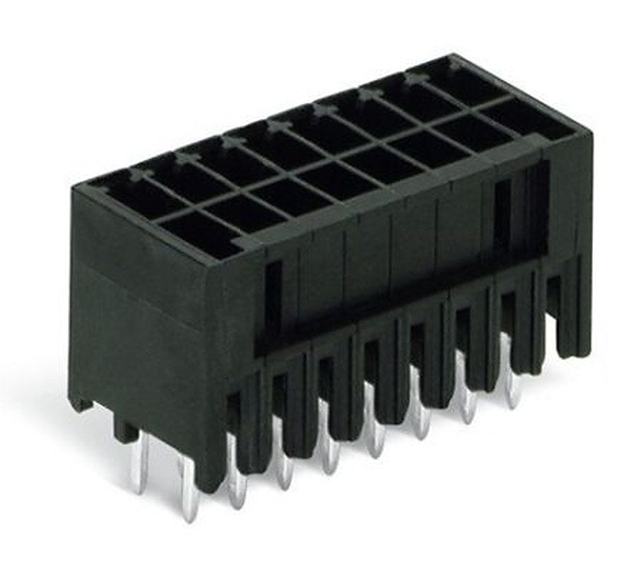WAGO 713 Series Pluggable Terminal Block, 20-Contact, 3.5 mm Pitch, 2 Row, 713-1410