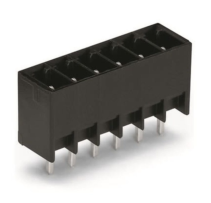 WAGO 714 Series Pluggable Terminal Block, 4-Contact, 3.5 mm Pitch, 1 Row, 714-134