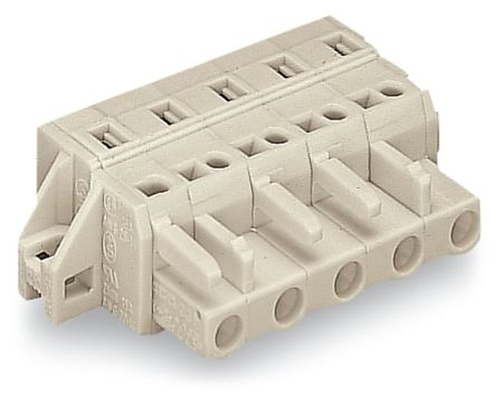 WAGO 721 Series Cable Connector Female Cage Clamp, 9-Pole, 16A, 9-Way