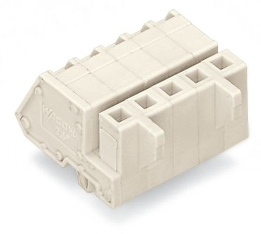 WAGO 721 Series Flange Connector Female Cage Clamp, 14-Pole, 12A, 14-Way