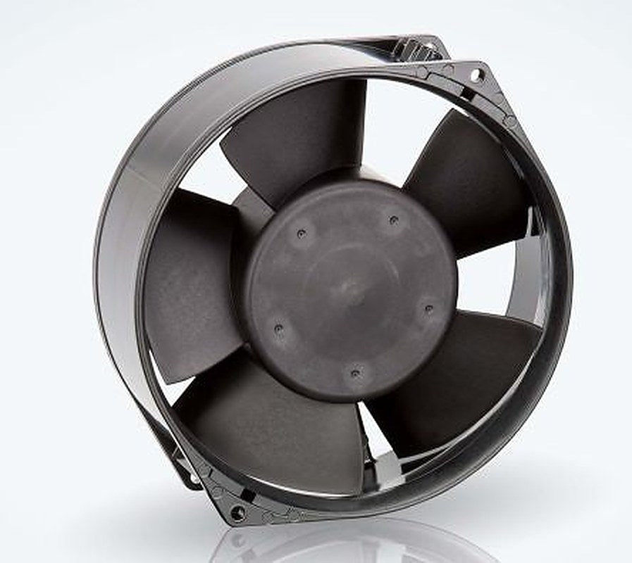 ebm-papst 7200 N Series Axial Fan, 24V dc, 360 m³/h, 12 W, 500 mA Max, IP20 172 mm 55mm 55 mm