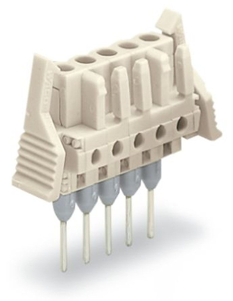 WAGO 722 Series Pluggable Connectors for Use with Rail Mount Terminal Blocks