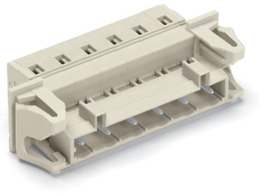 WAGO 723 Series Cable Male Lighting Connector Male Cage Clamp, 5-Pole, 12A, 5-Way