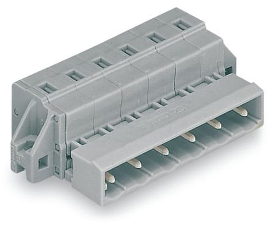WAGO 731 Series Cable Male Lighting Connector Male Cage Clamp, 16-Pole, 12A, 16-Way