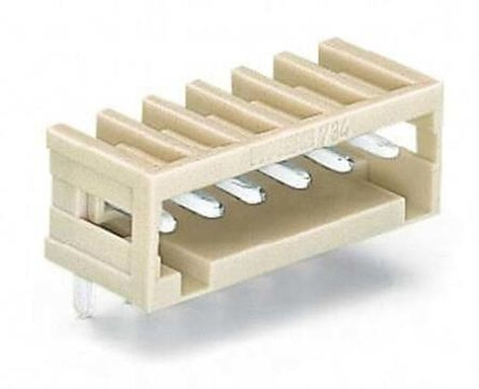 WAGO 734 Series Straight PCB PCB Header, 8 Contact(s), 3.5 mm Pitch, 1 Row