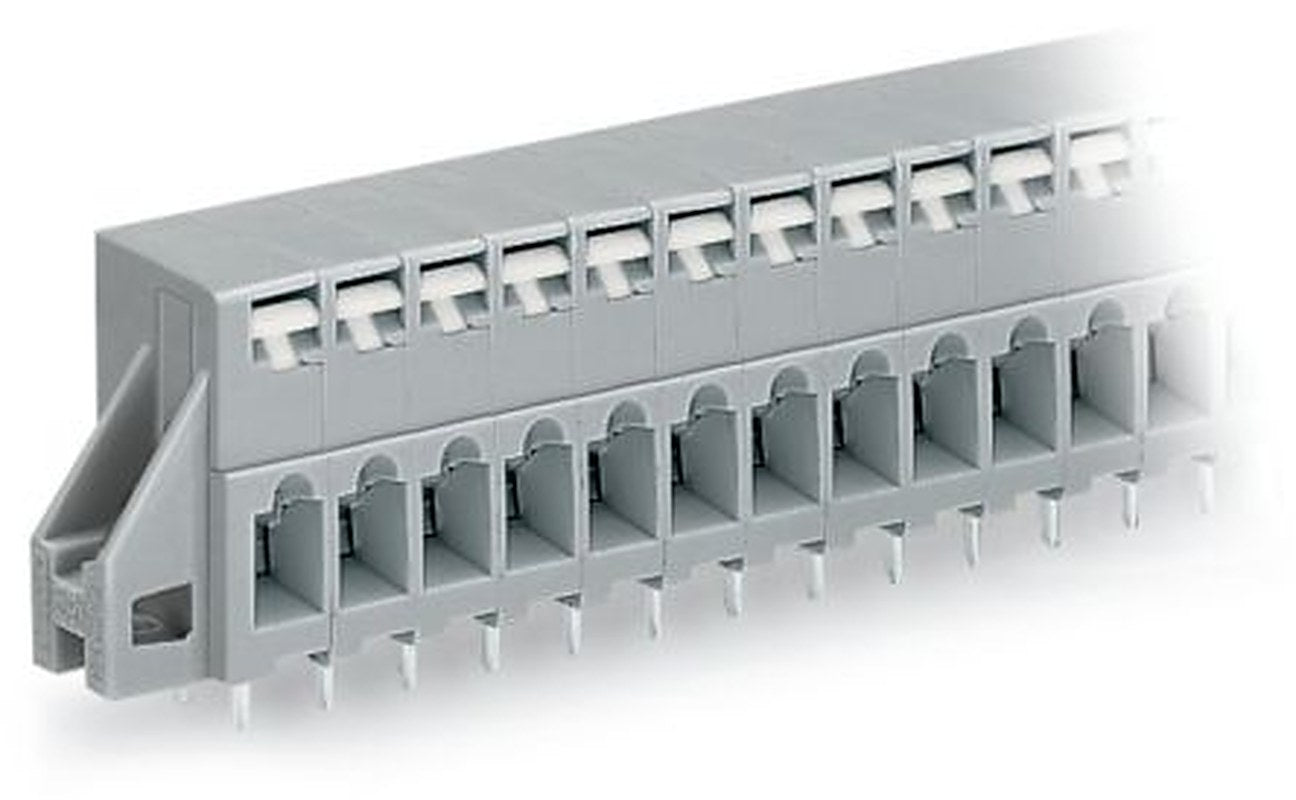 WAGO 741 Series PCB Connector, 3-Contact, 5 mm Pitch, 1 Row, 741-133
