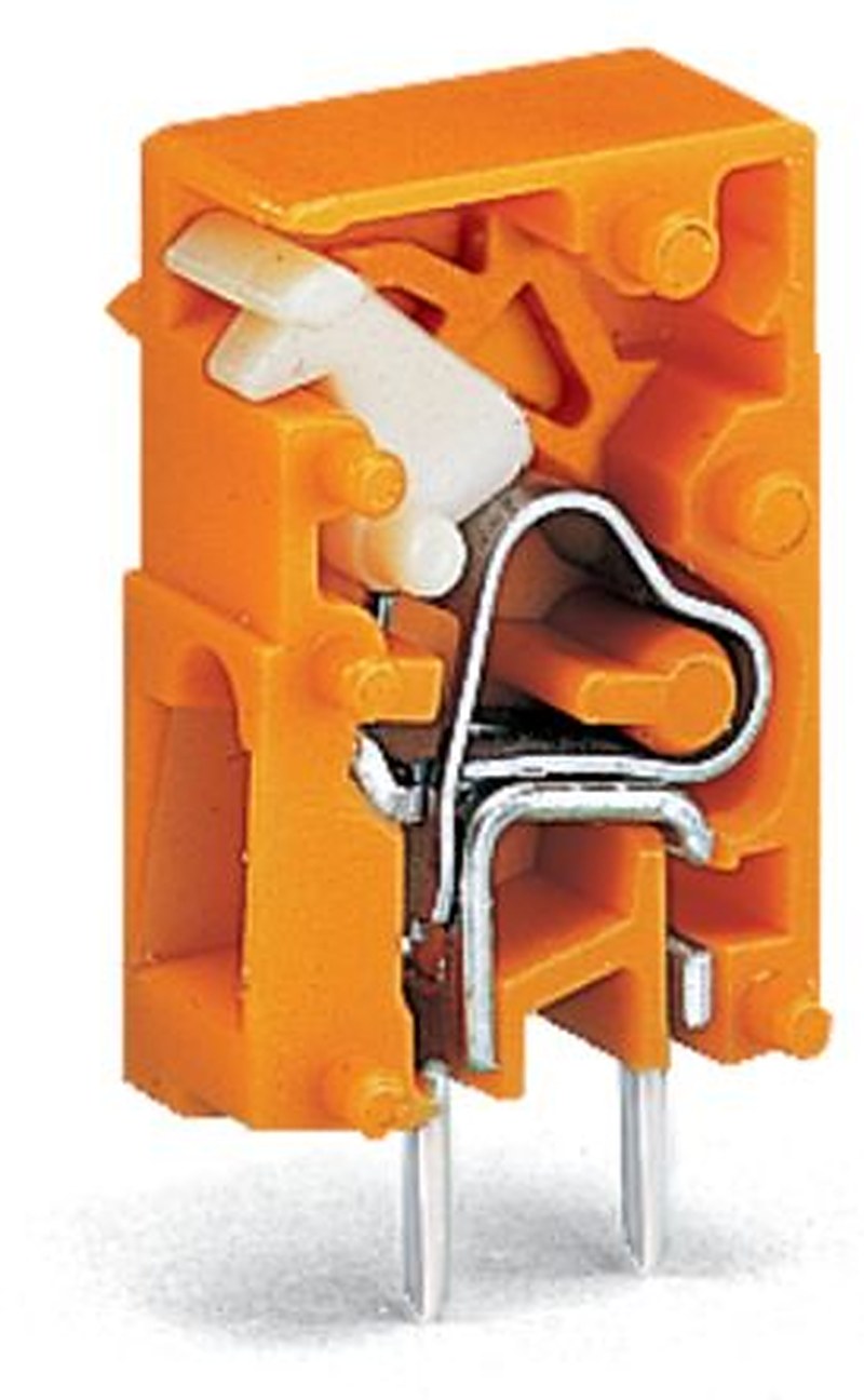WAGO 741 Series PCB Connector, 1-Contact, 5.08 mm Pitch, Through Hole, 3 Row