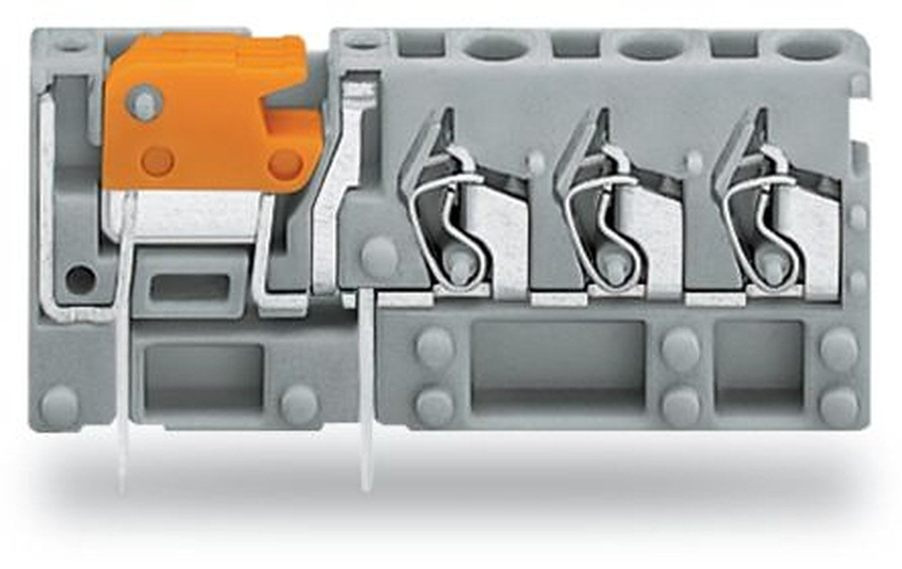 WAGO 742 Series PCB Connector, 1-Contact, 5 mm Pitch, Through Hole, 3 Row