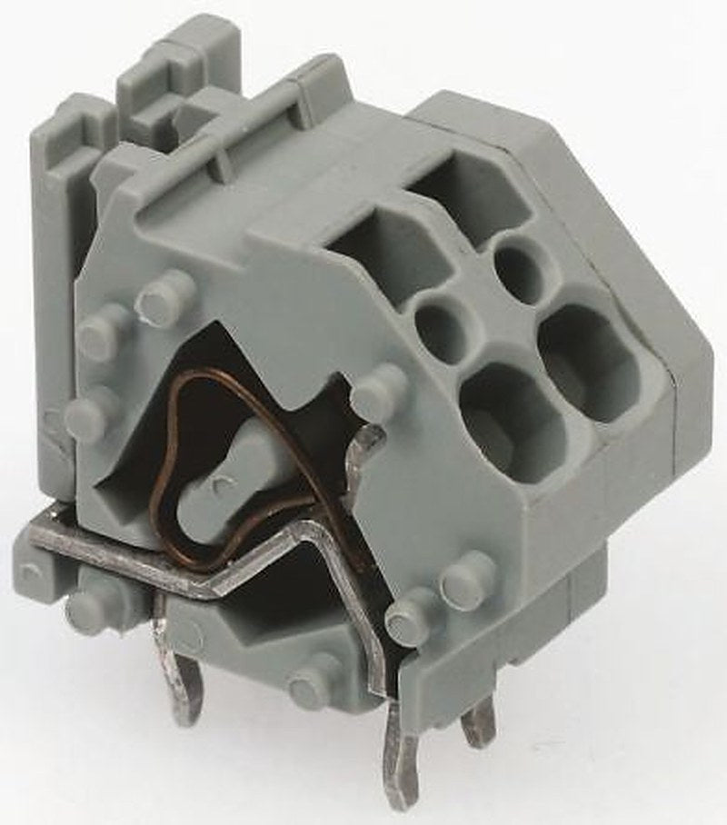 WAGO 745-811 Series PCB Terminal Block, 1-Contact, 7.5 mm Pitch, 745-811