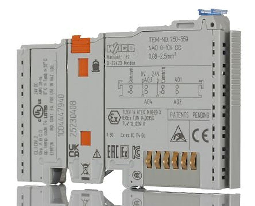 WAGO PLC I/O Module 750 Analogue