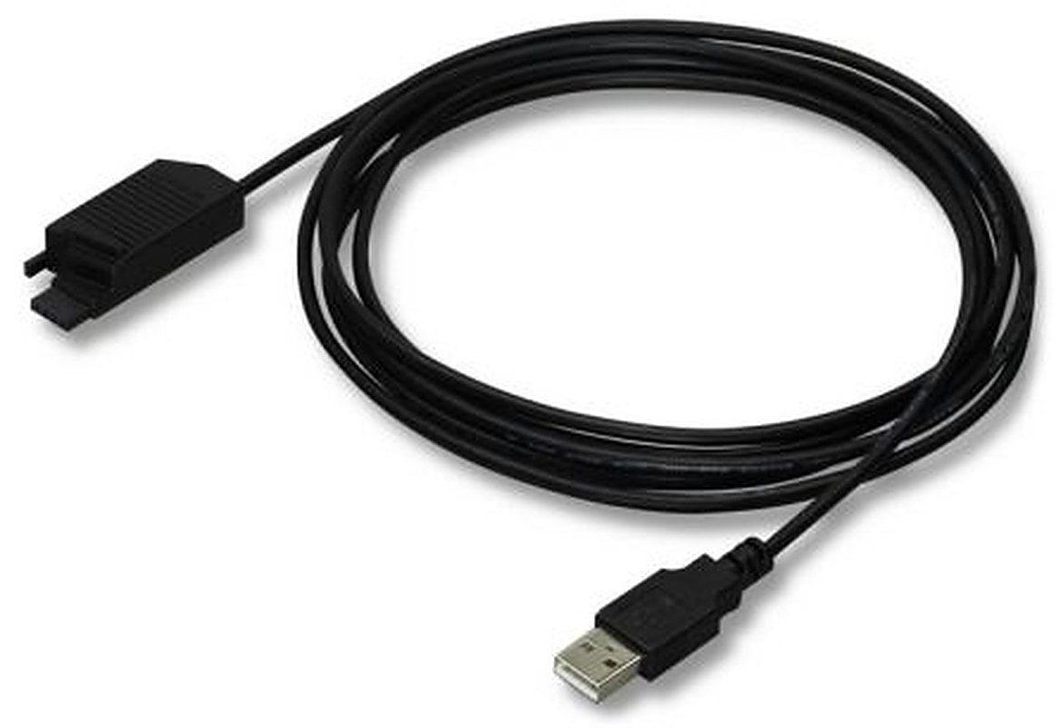 WAGO USB Cable, Male USB Type A to Male, USB 2.0, Black, 5 m