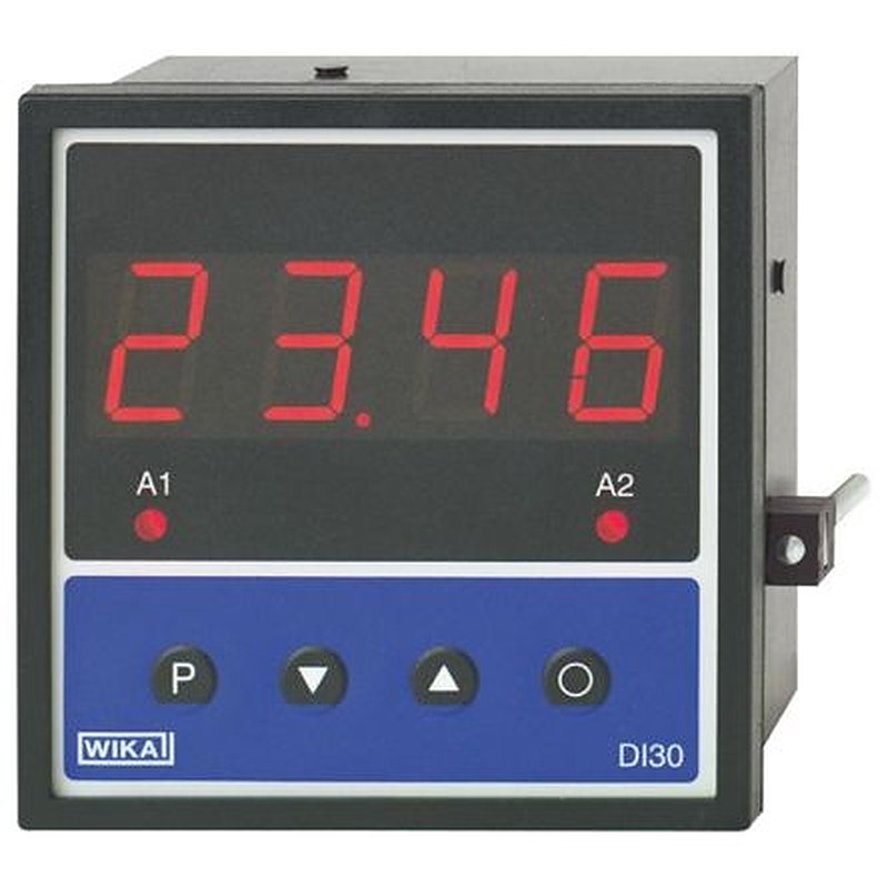 WIKA Model GCS-1 LED Digital Panel Multifunction Meter for Weight, 96 mm x 96 mm