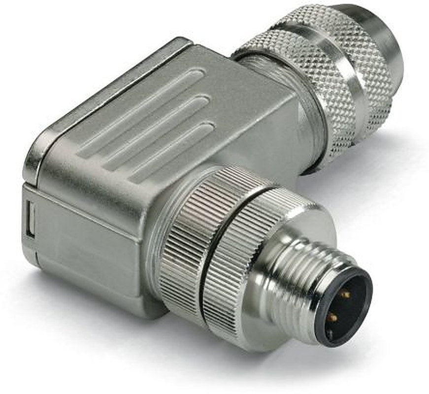 WAGO Industrial Circular Connector, 4 Contacts, M12 Connector, Plug, Male, IP67, 756 Series