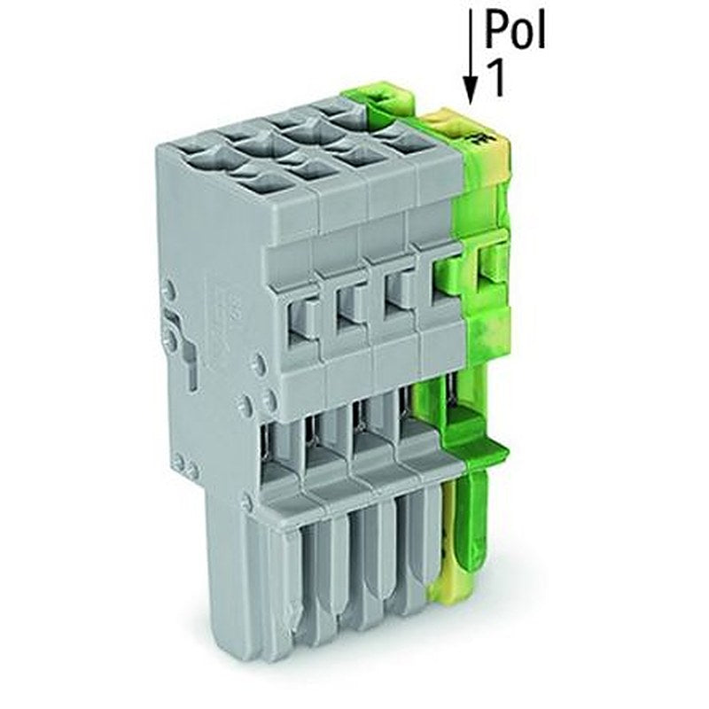 WAGO 769 Series Female Connector for Use with Male Connector, CSA
