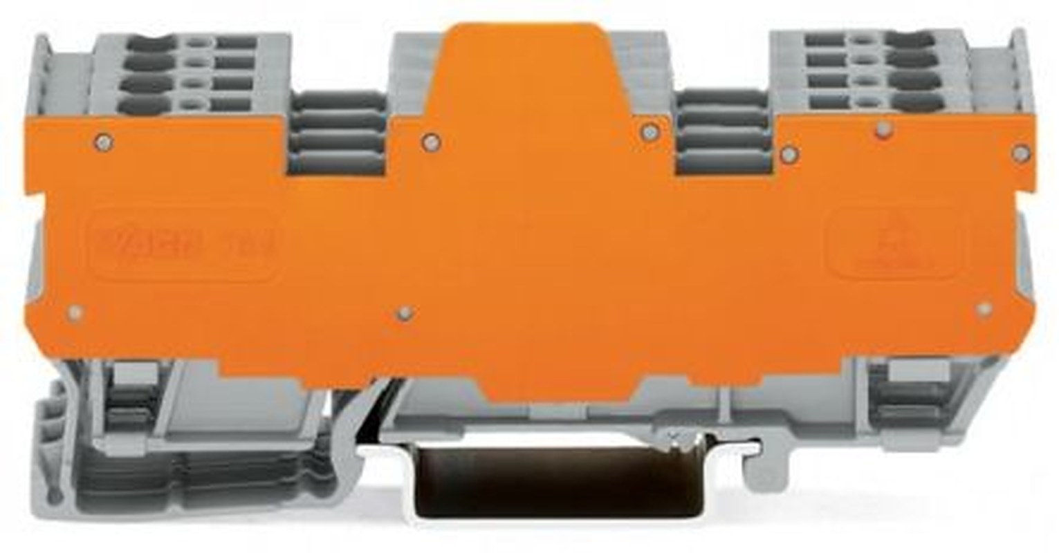 WAGO 769-194/769-319 769 Series Terminal Block Grey, 4mm², 1-Level, Cage Clamp, CSA