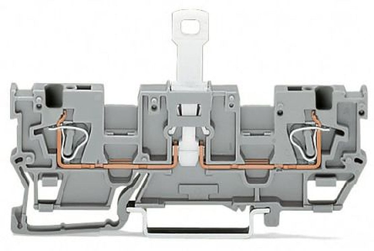 WAGO 769-242 769 Series Disconnect Terminal Block Grey, 4mm², 1-Level, Cage Clamp, CSA