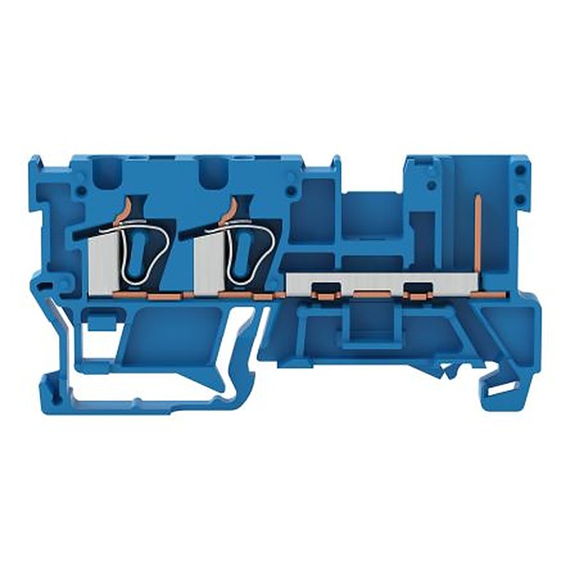 WAGO 769-251-1 769 Series Terminal Block Grey, 4mm², 2-Level, Cage Clamp
