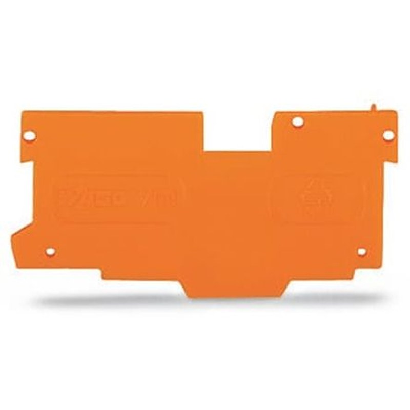 WAGO 769 Series End & Intermediate Plate for Use with X-COM-System