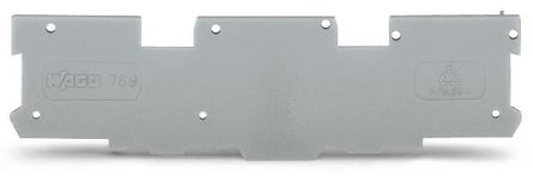 WAGO 769 Series End & Intermediate Plate for Use with X-COM-System