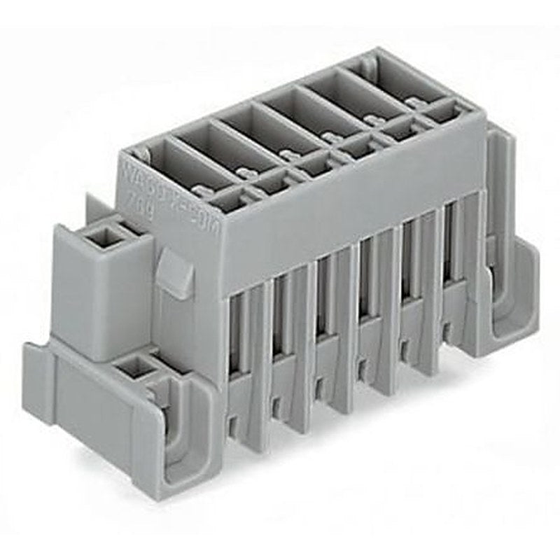 WAGO 769 Series Straight PCB PCB Header, 2 Contact(s), 5 mm Pitch, 1 Row, Shrouded