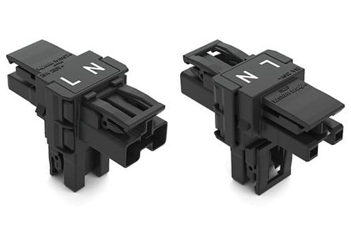 WAGO 770 Series Cable Distribution Connector Cage Clamp, 2-Pole, 2-Way, IP20