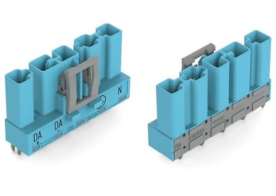 WAGO 770 Series Straight PCB PCB Header, 5 Contact(s), 10 mm Pitch, 1 Row, Shrouded