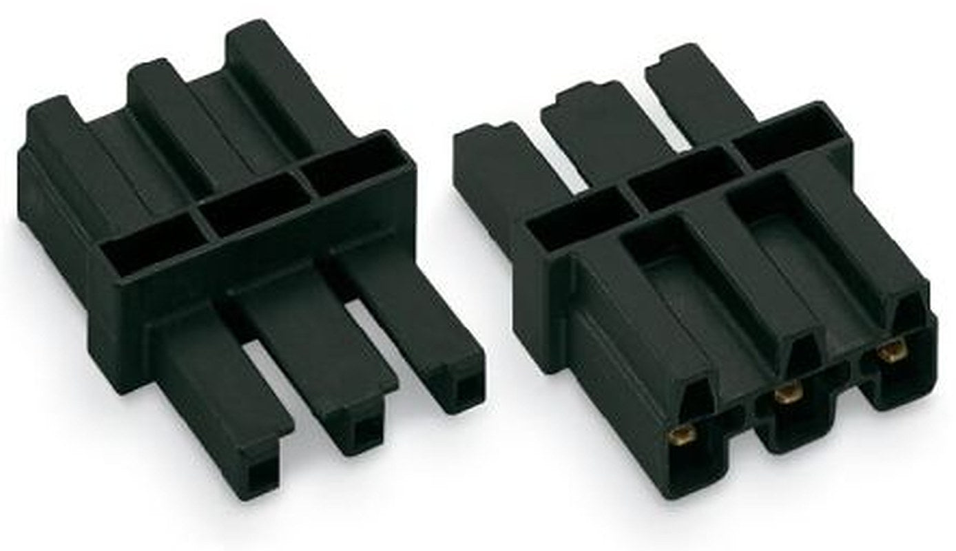 WAGO 770 Series Cable Intermediate Coupler Cage Clamp, 3-Pole, 25A, 5-Way, IP20