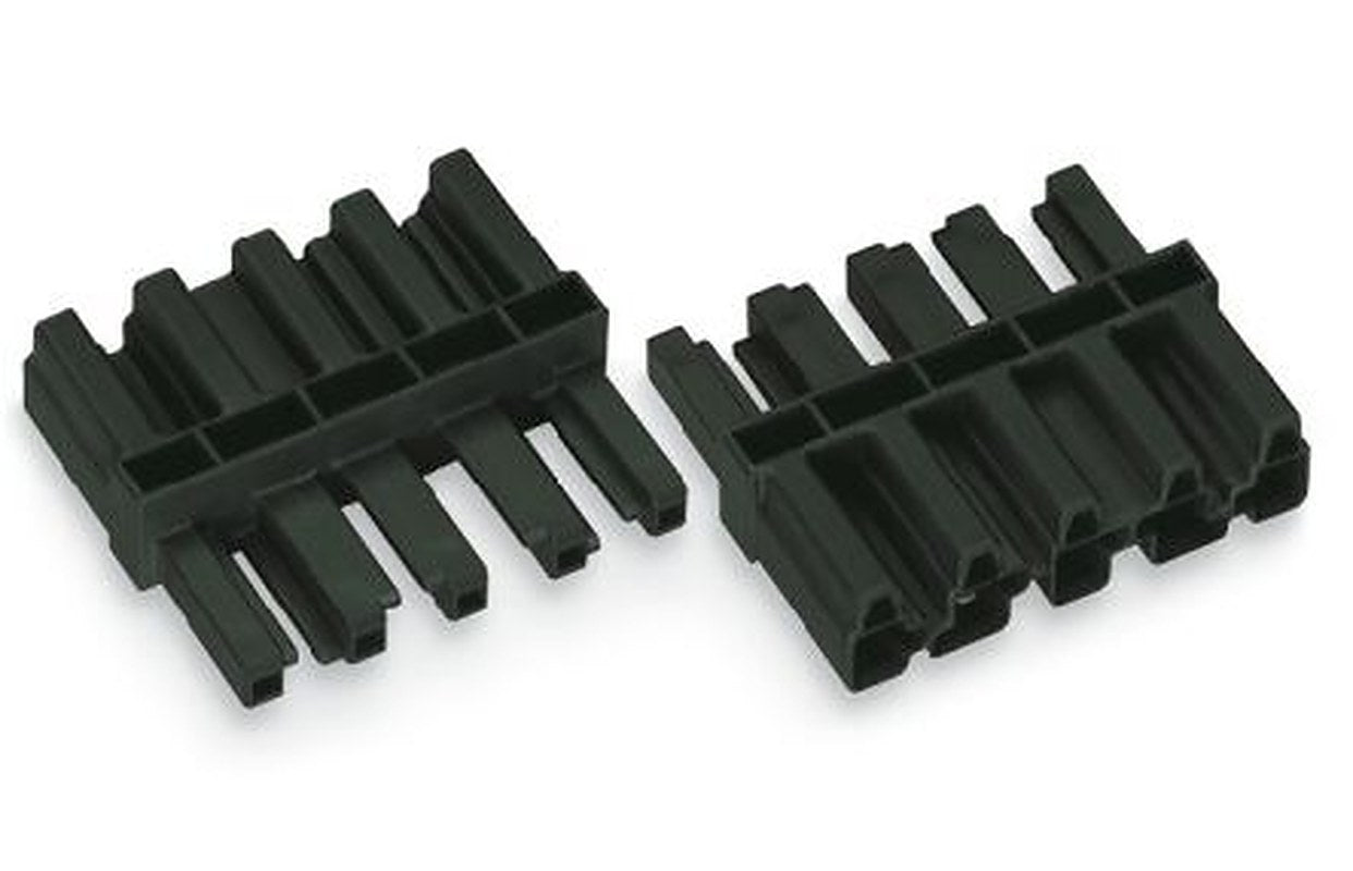 WAGO 770 Series Connector Male/Female Cage Clamp, 5-Pole, 25A, 5-Way, IP20