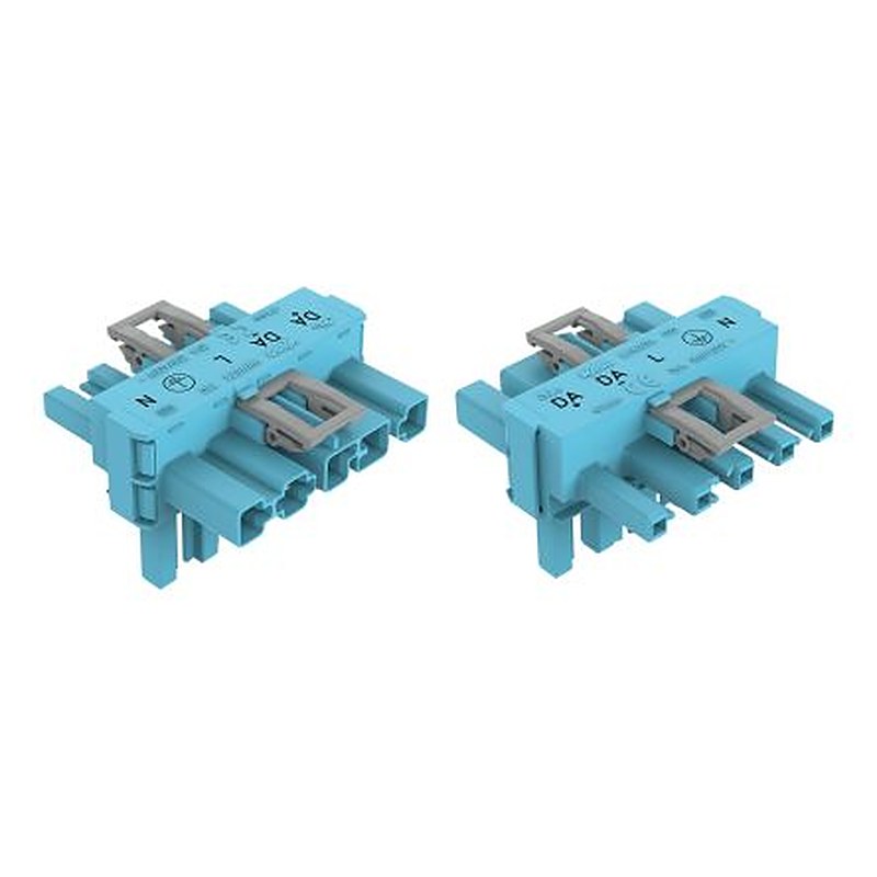 WAGO 770 Series Cable Distribution Connector Cage Clamp, 5-Pole, 25A, 5-Way, IP20