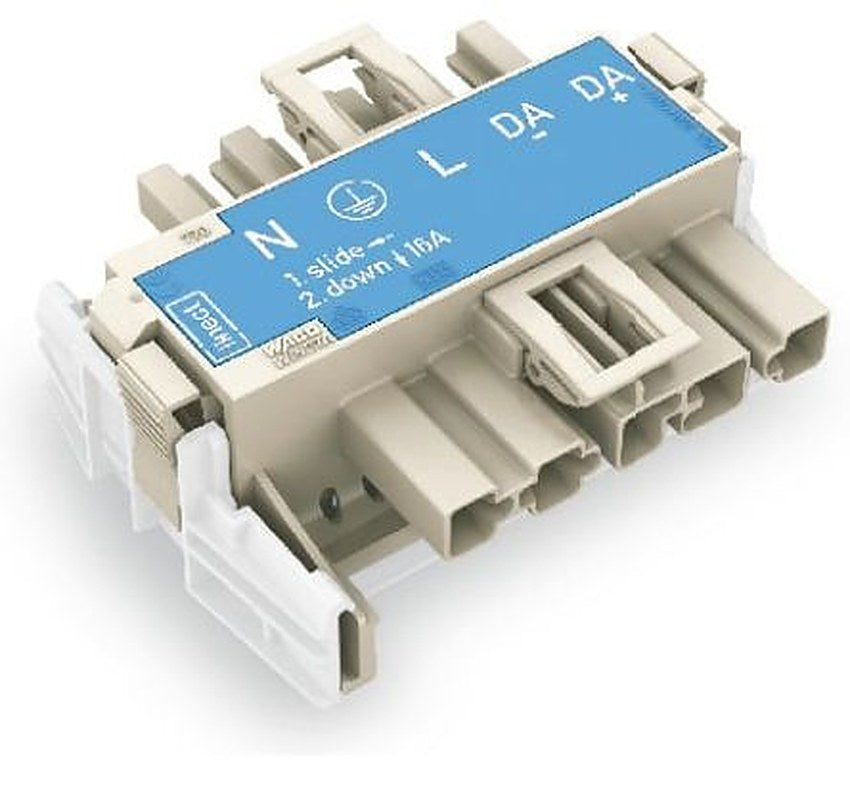 WAGO 770 Series Cable T-Connector Cage Clamp, 5-Pole, 25A, 5-Way, IP20