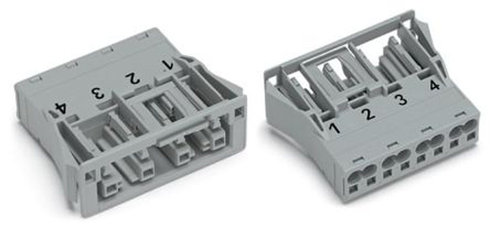 WAGO Heavy Duty Power Connector, 25A, 770 Series Female, 4 Contacts