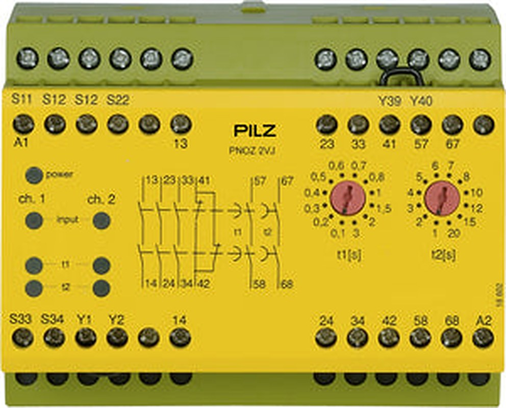 Pilz 774012 - PNOZ 2VJ 24VDC 3n/o 1n/c 2n/o t