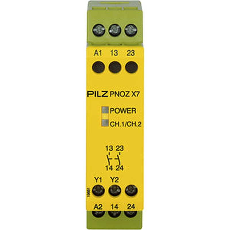 Pilz 774059 - PNOZ X7 24VACDC 2n/o
